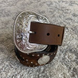 Nocona Cowhide Belt